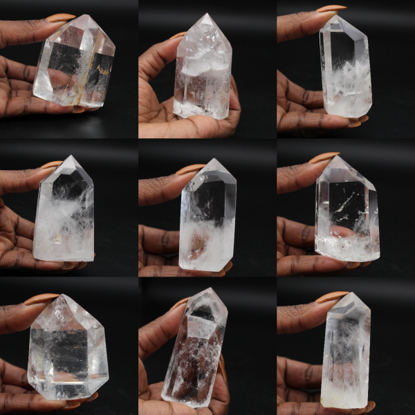 Bergkristalprisma uit Madagaskar