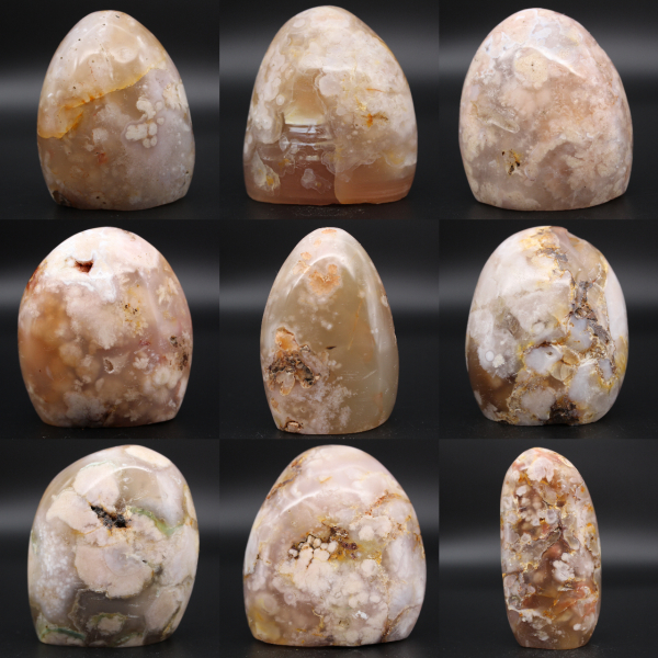 Natuurlijke bloem agaat decoratie