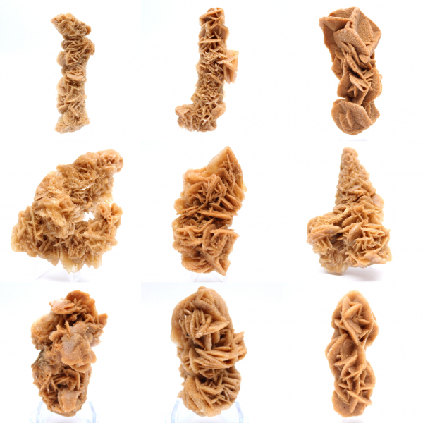 Natuurlijk mineraal zand roos Tunesië