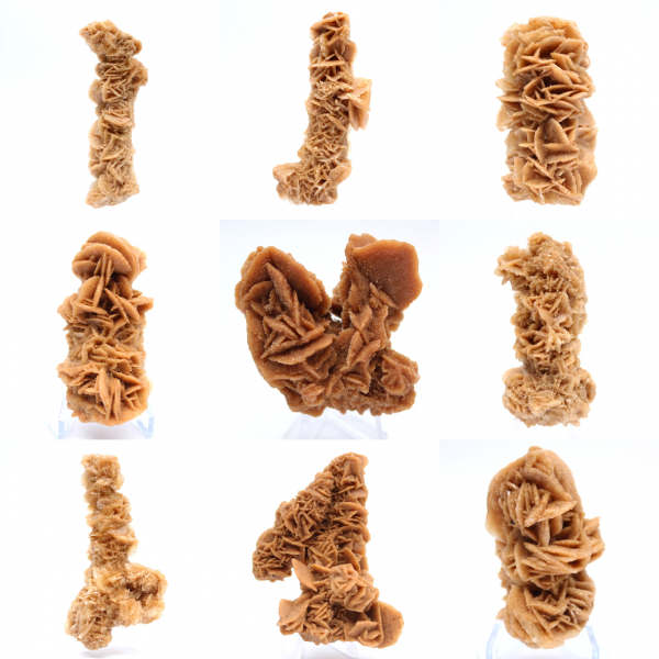 Natuurlijk mineraal zand roos Tunesië