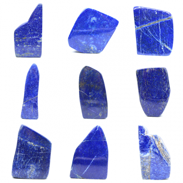 Decoratief gepolijst lapis lazuli blok