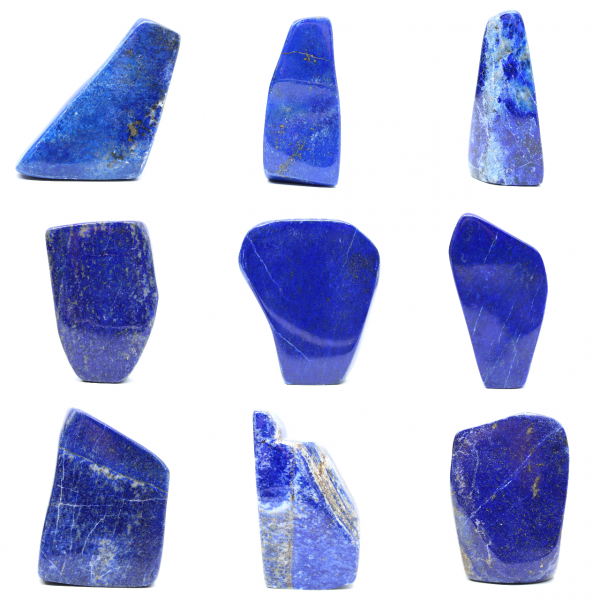 Decoratief gepolijst lapis lazuli blok