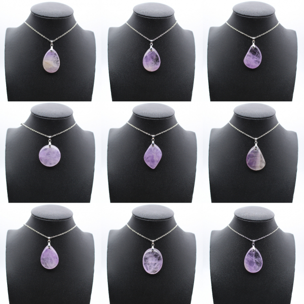 Amethist hanger - Sieraden van puur mineraal