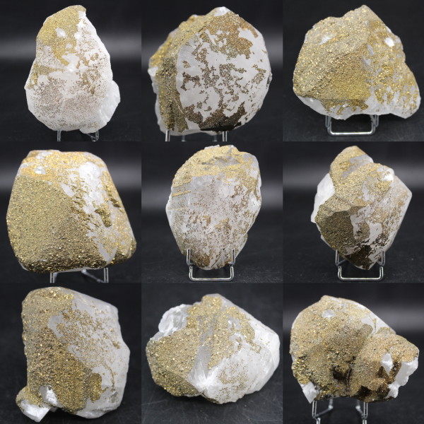 Pyriet op calciet