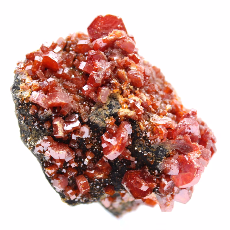 Ontdek vanadiniet vanadinite maroc 018