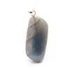 925 sterling zilveren borgtocht labradoriet hanger - 0