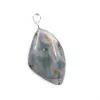 925 sterling zilveren borgtocht labradoriet hanger - 0