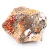 Vanadinite kristallen op gangue - 0