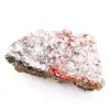Vanadinite kristallen op gangue - 0
