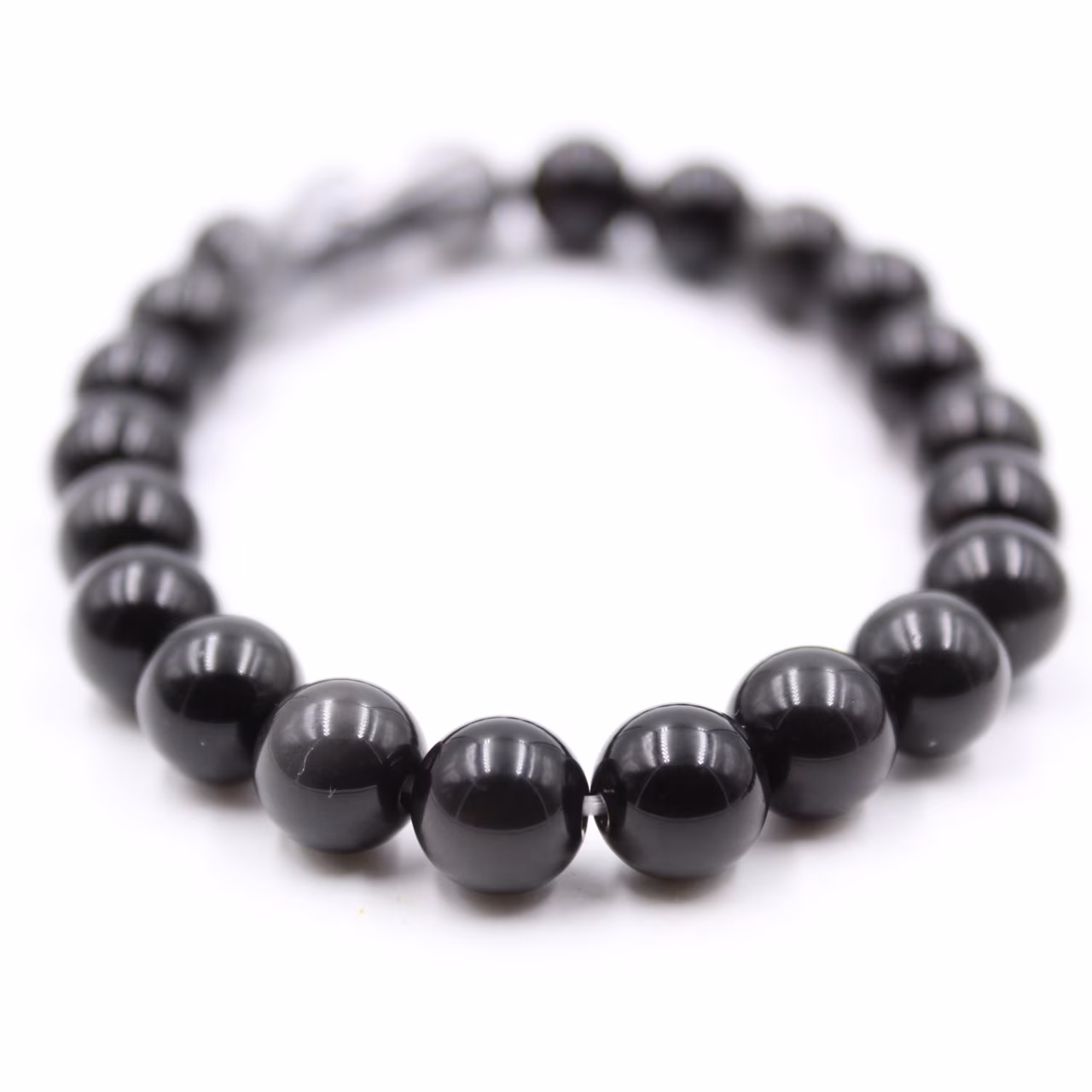 Obsidiaan armband 8 mm