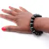 Obsidiaan armband 12 mm - 2