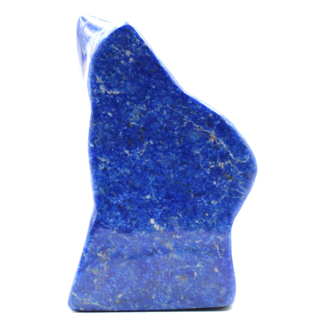 Lapis Lazuli stenen blok sier abstracte vorm
