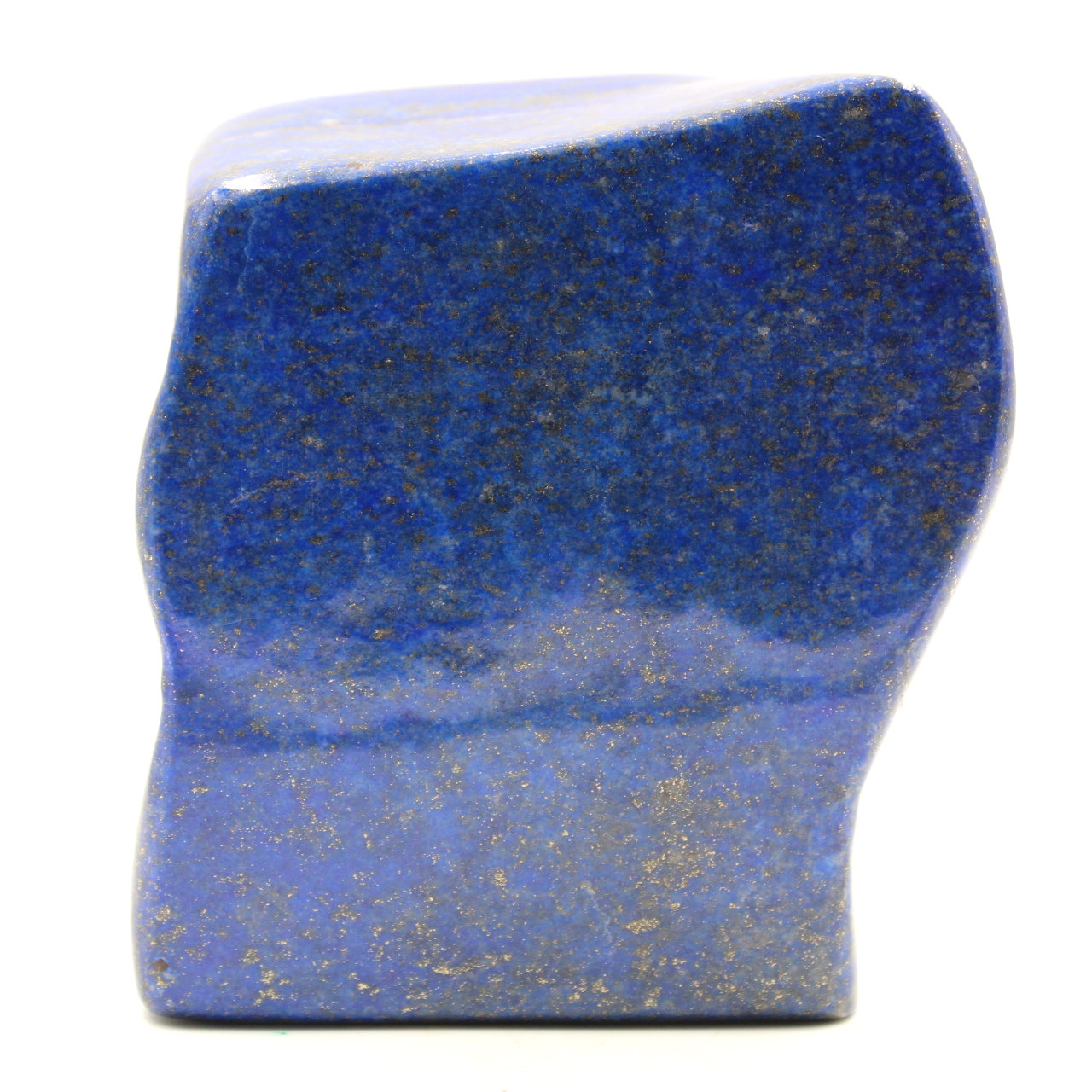 Lapis Lazuli stenen blok sier abstracte vorm