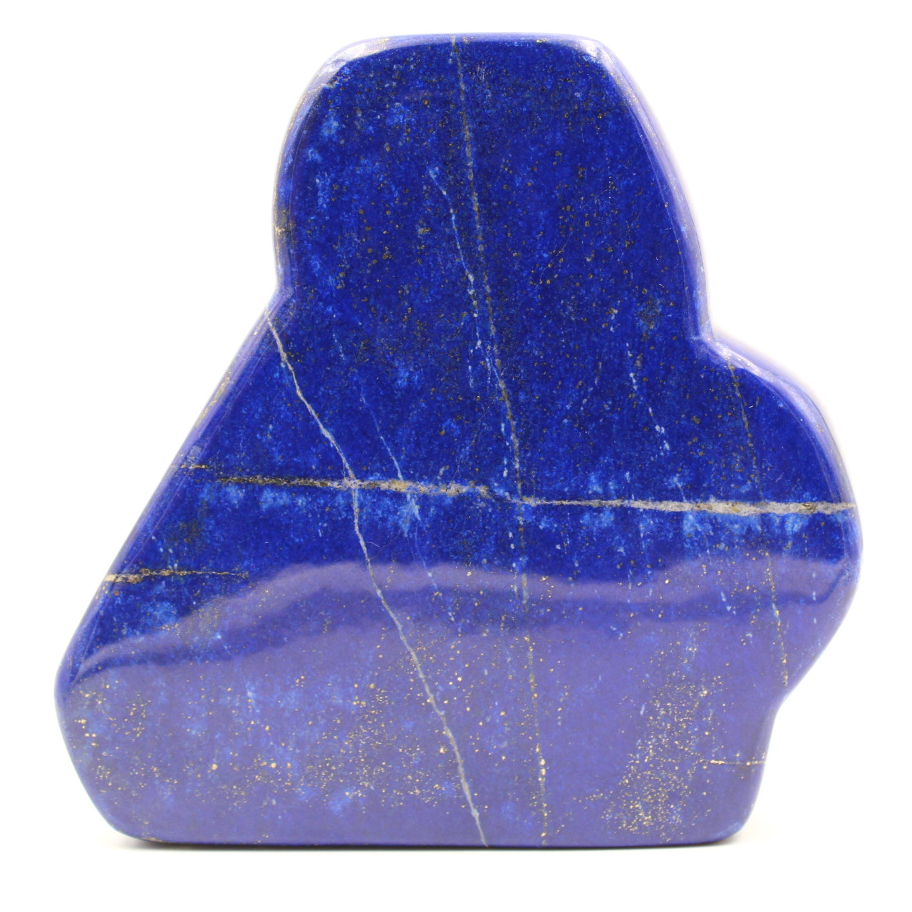 Lapis Lazuli stenen blok sier abstracte vorm