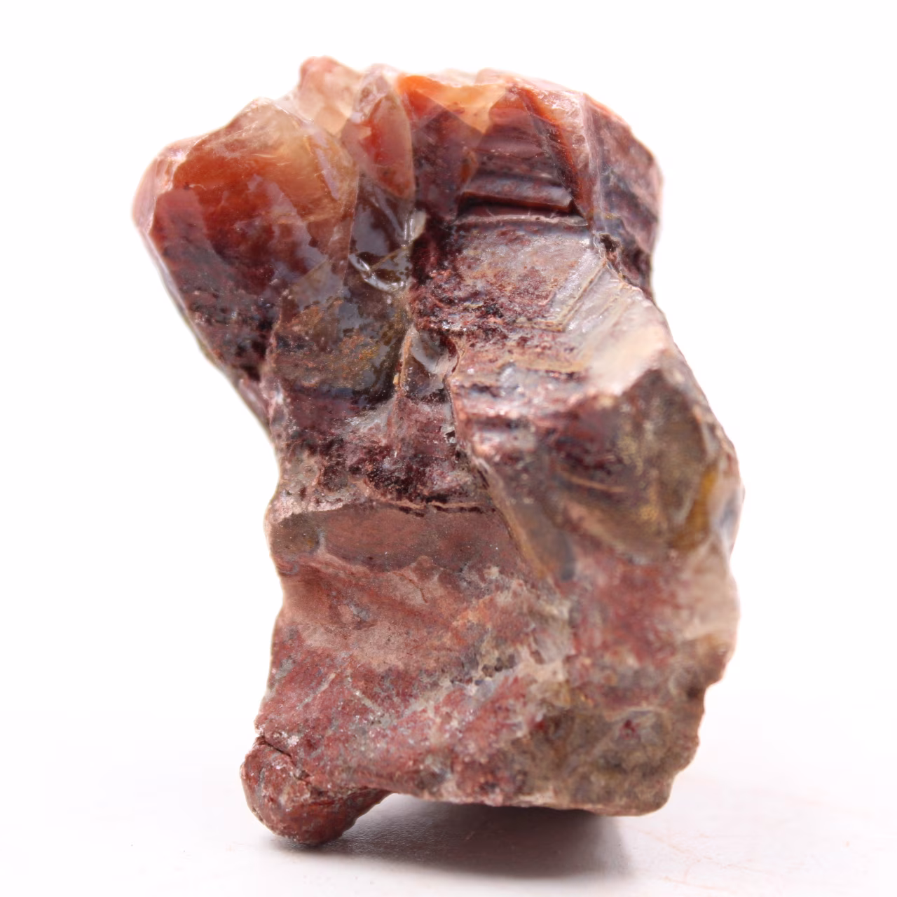 Ruw bruin calciet uit Mexico