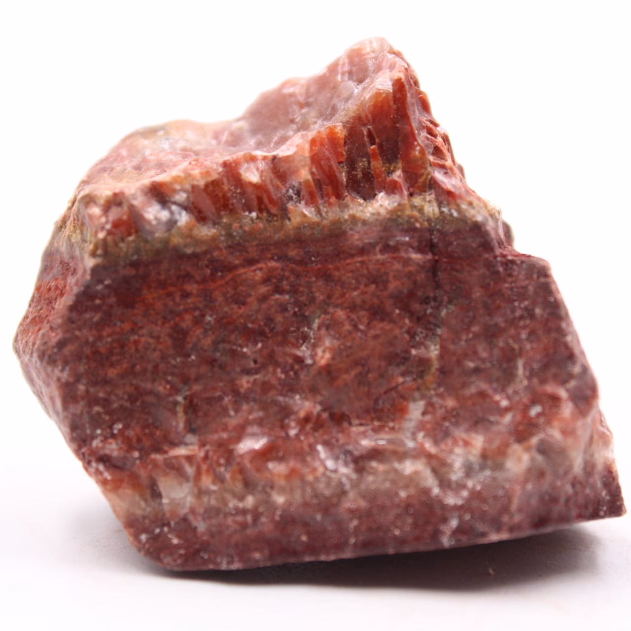 Ruw bruin calciet uit Mexico
