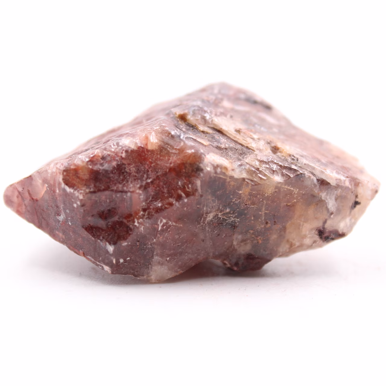 Ruw bruin calciet uit Mexico