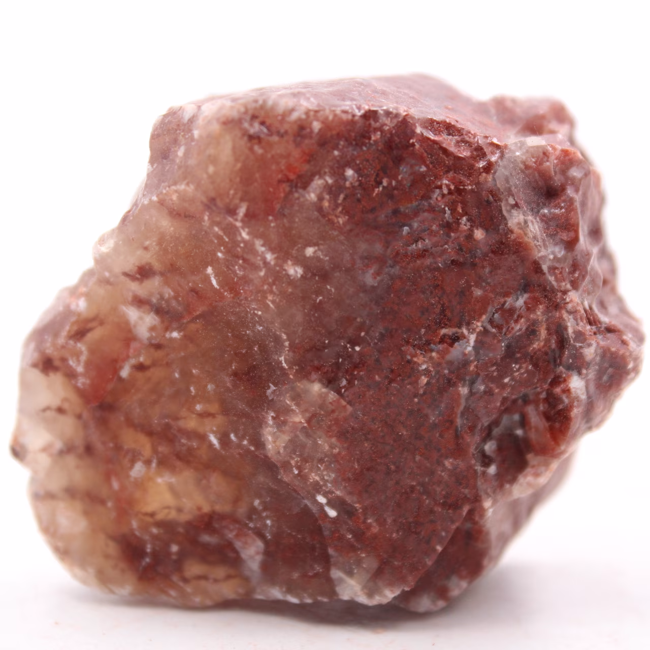 Ruw bruin calciet uit Mexico