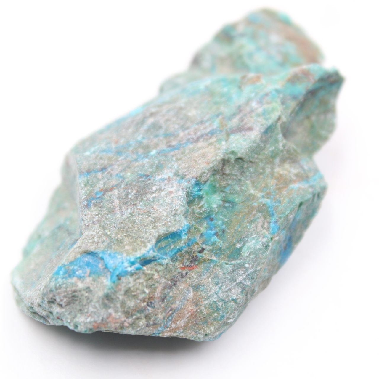 Rauwe Peruaanse chrysocolla