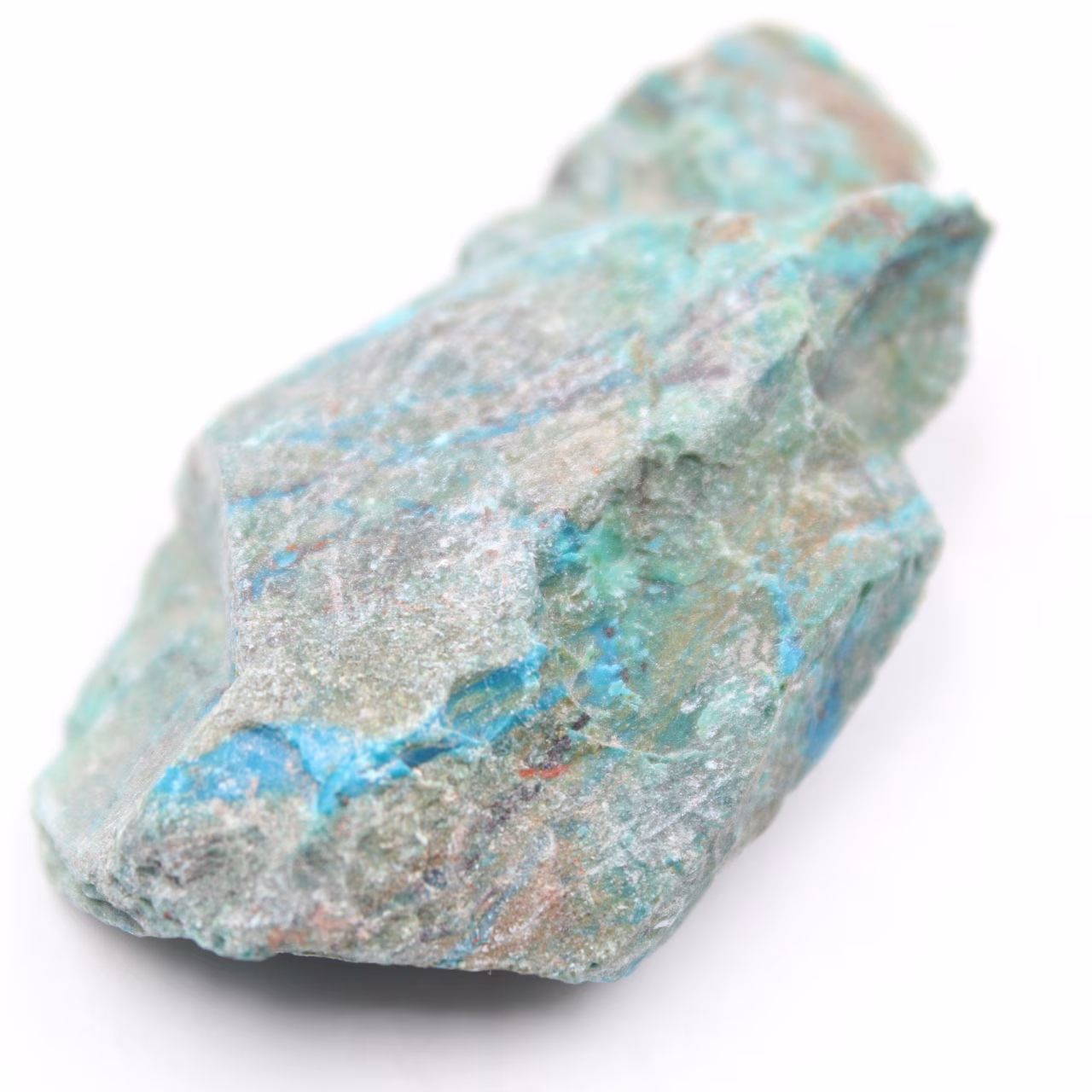 Rauwe Peruaanse chrysocolla