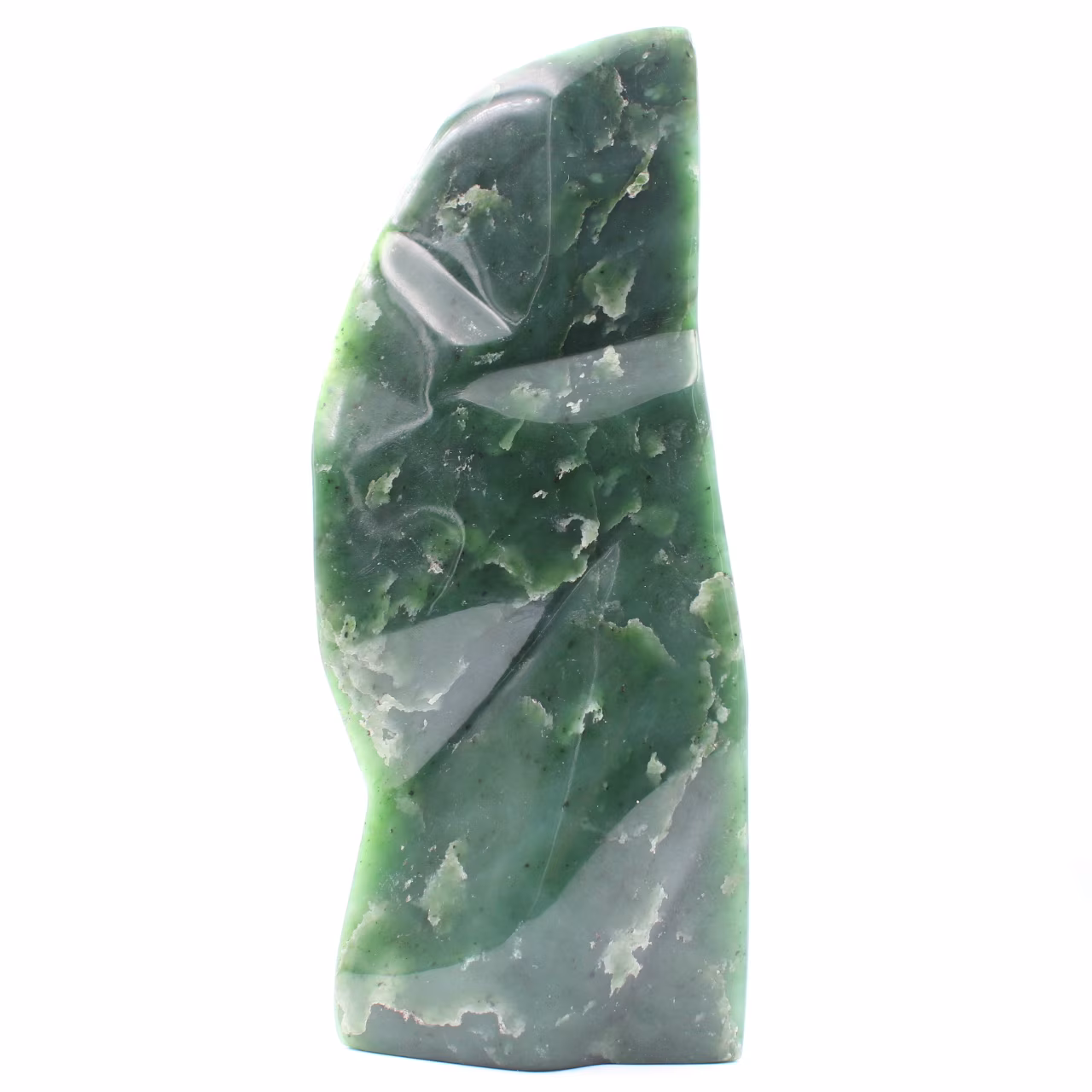 Jade Stone Nefriet vrije vorm van ornament