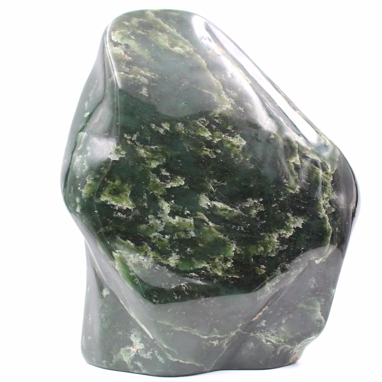 Jade Stone Nefriet vrije vorm van ornament