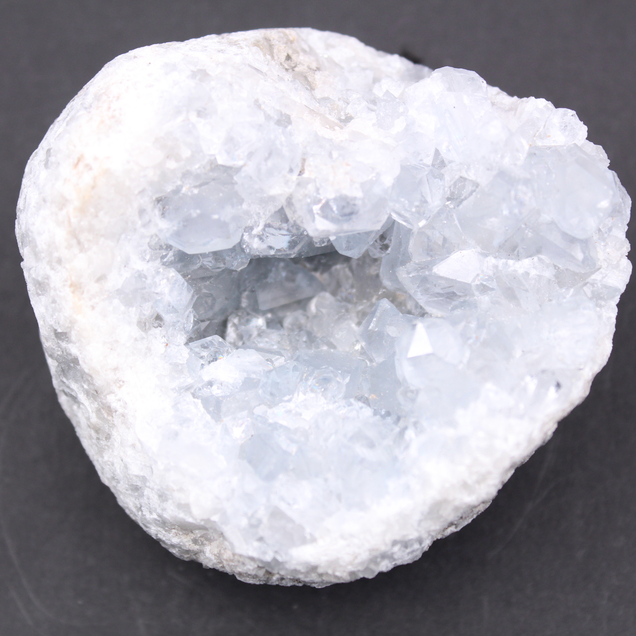 Blauwe celestietkristallen