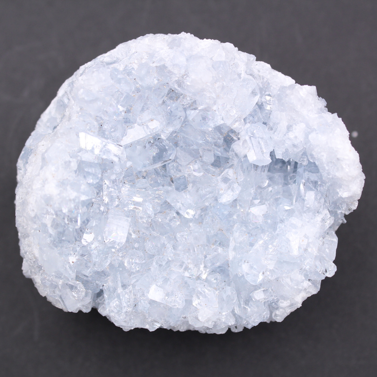 Blauwe celestietkristallen