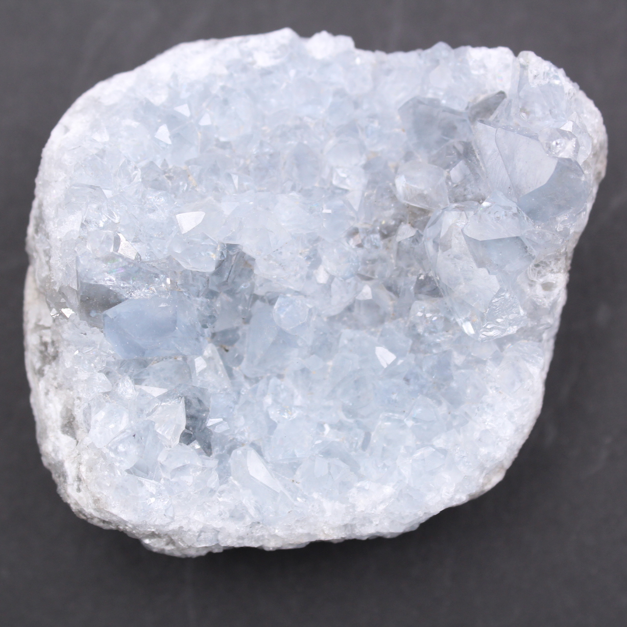 Blauwe celestietkristallen