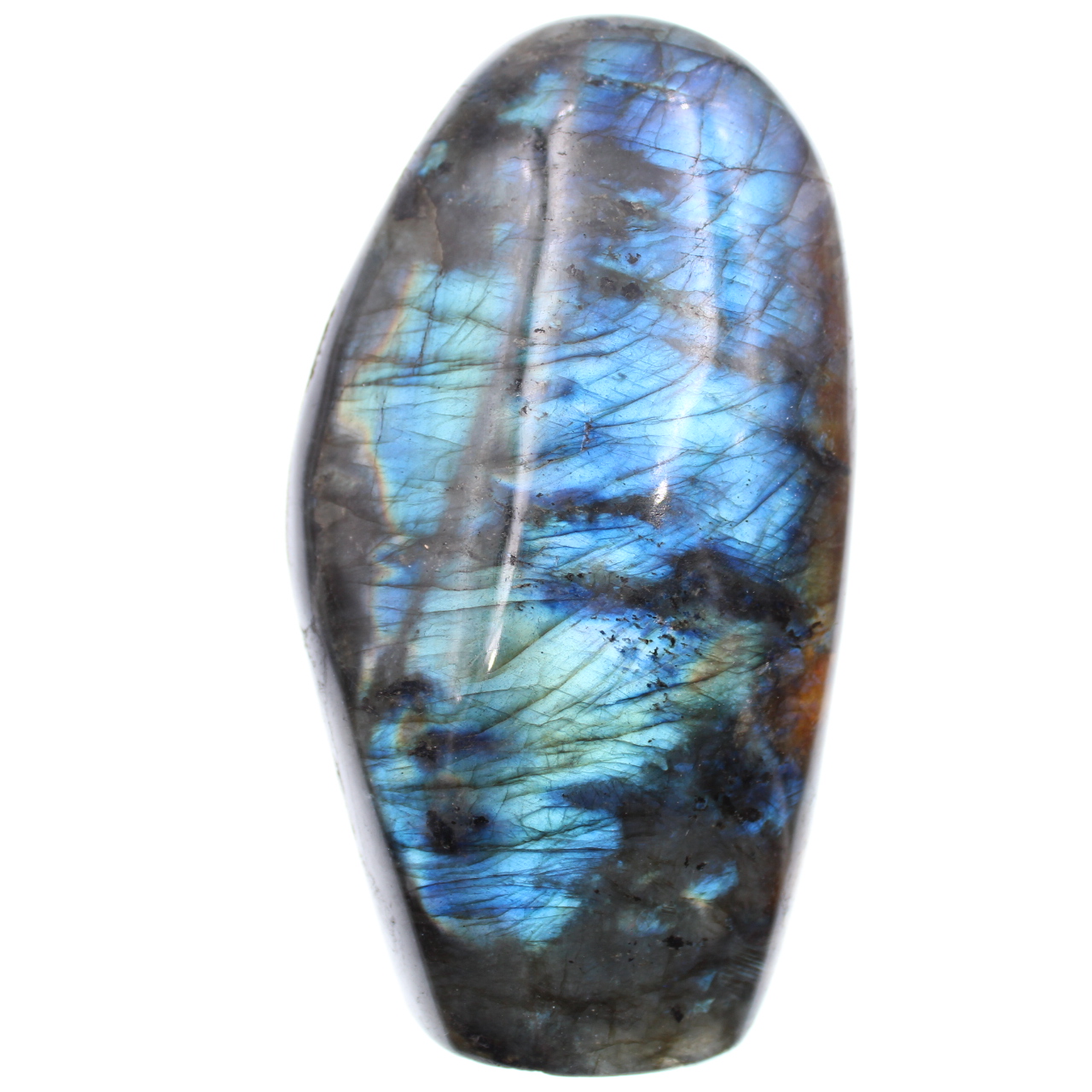 Blauwe labradoriet, decoratieve steen