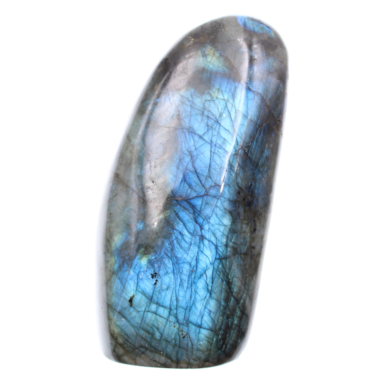 Labradoriet siersteen met blauwe reflecties