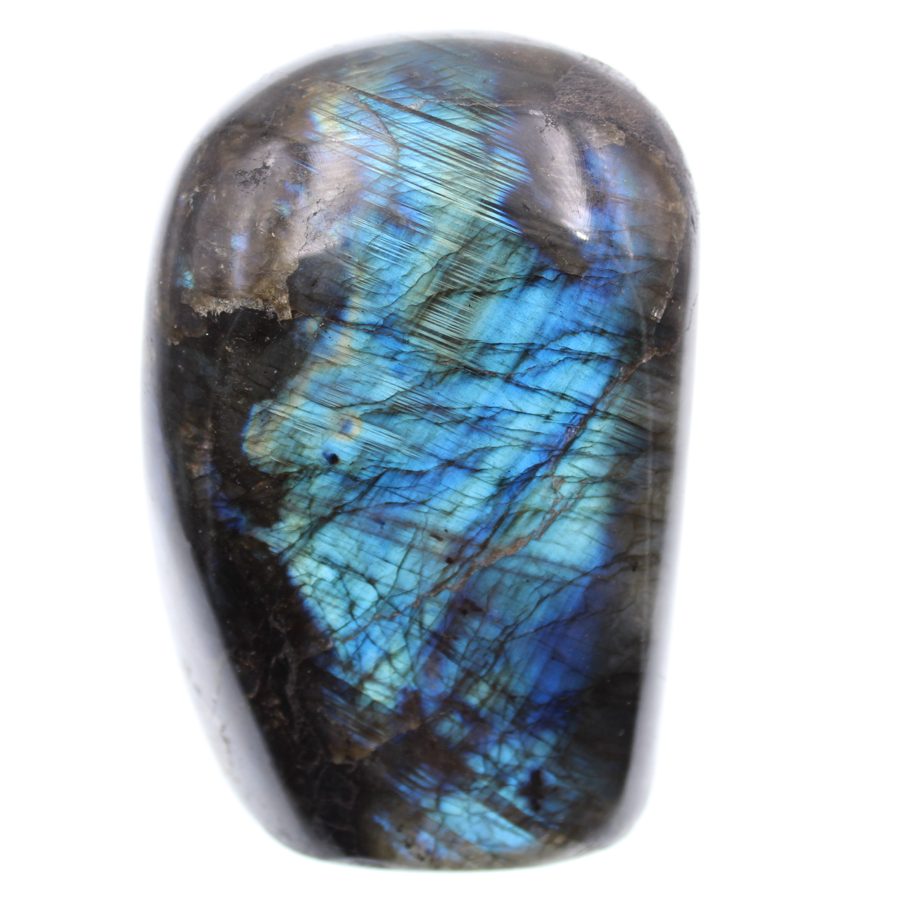 Labradoriet siersteen met blauwe reflecties