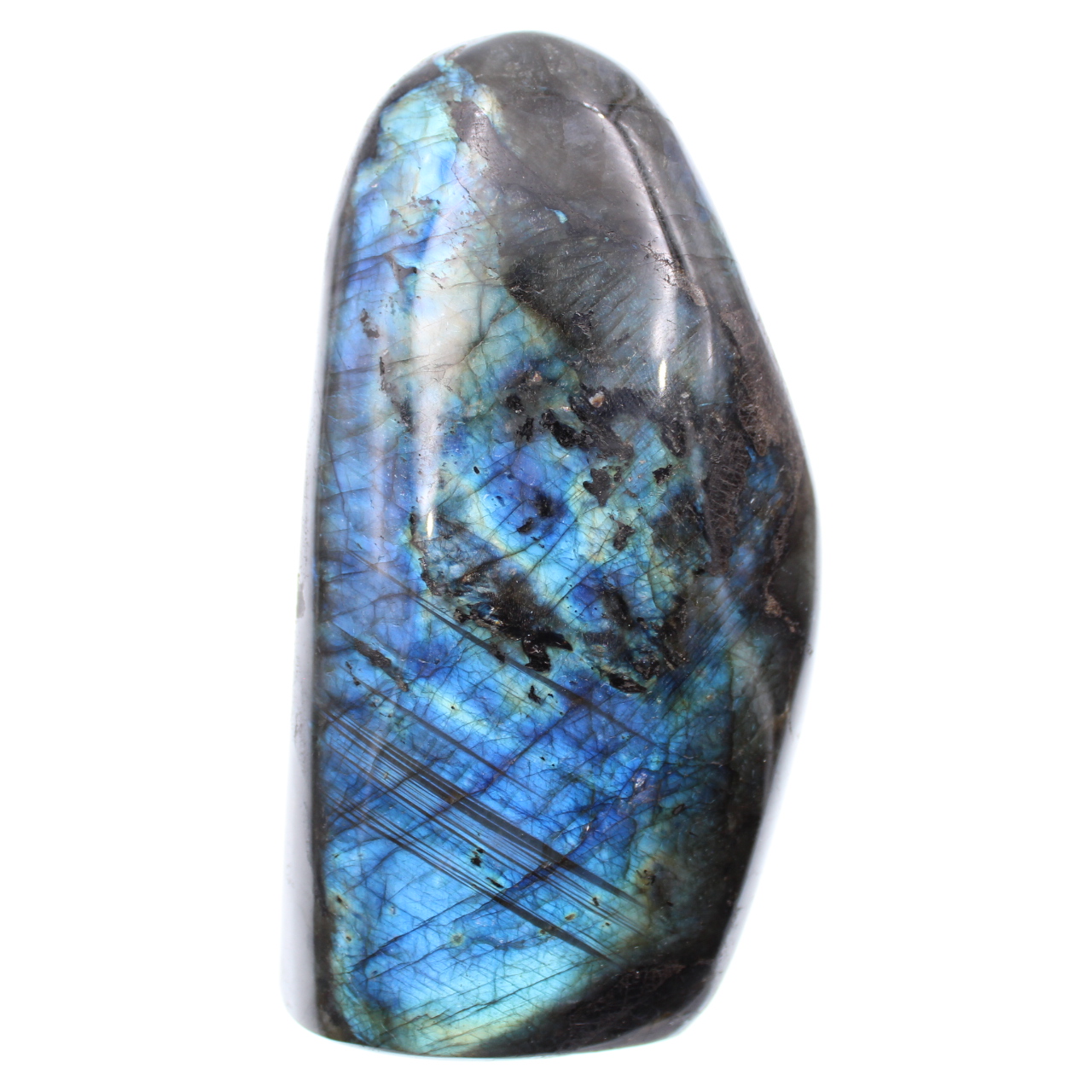 Labradoriet siersteen met blauwe reflecties