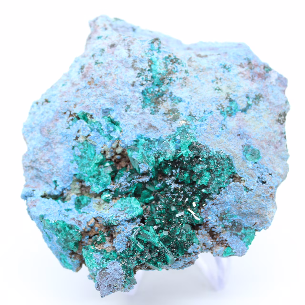 Dioptase-kristallen