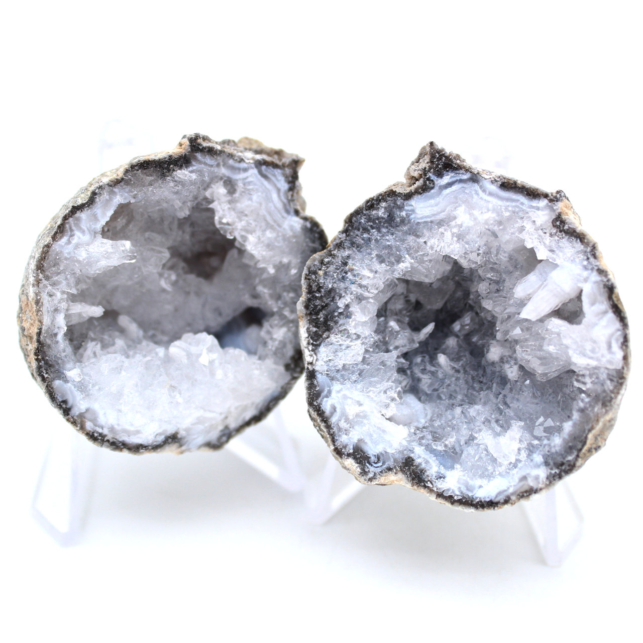 Geode van hele kokosagaat
