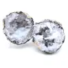 Geode van hele kokosagaat - 0