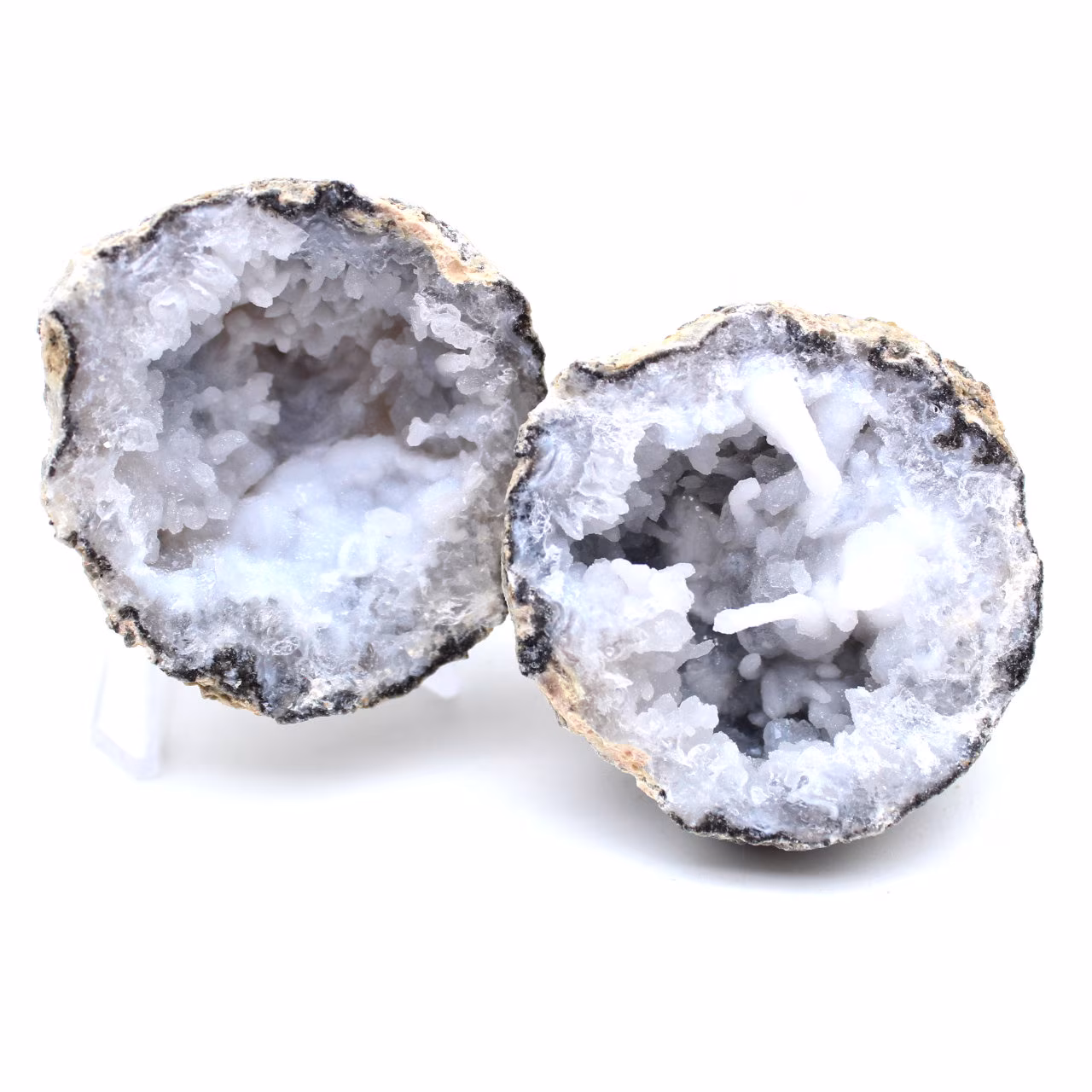 Geode van hele kokosagaat