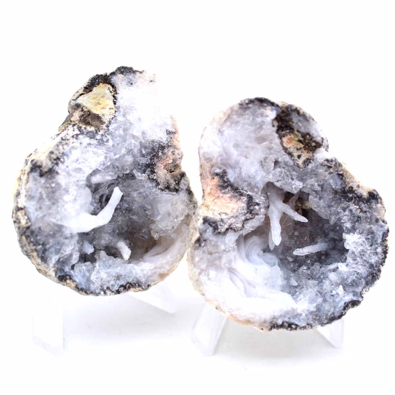 Geode van hele kokosagaat