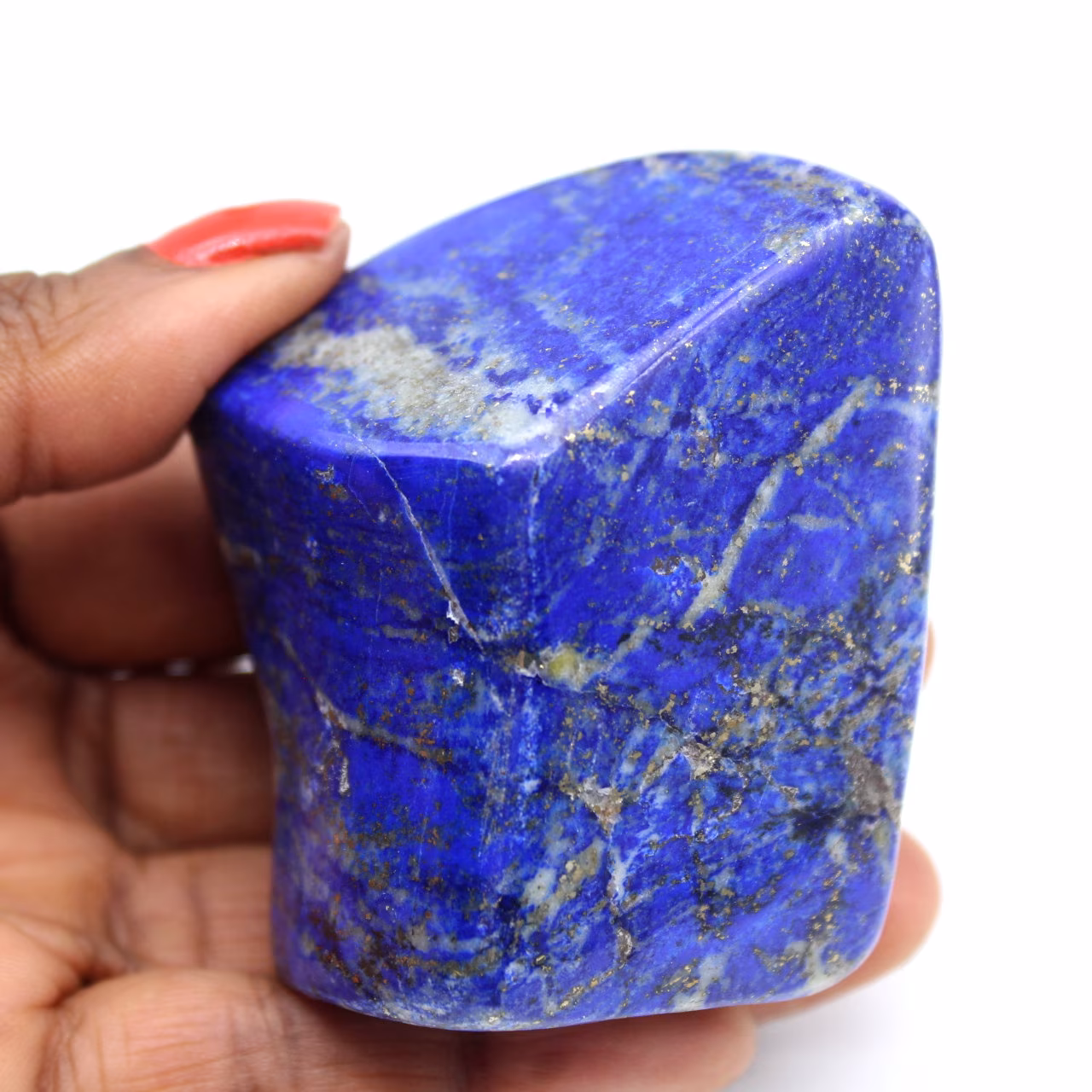 Gepolijst lapis lazuli blok