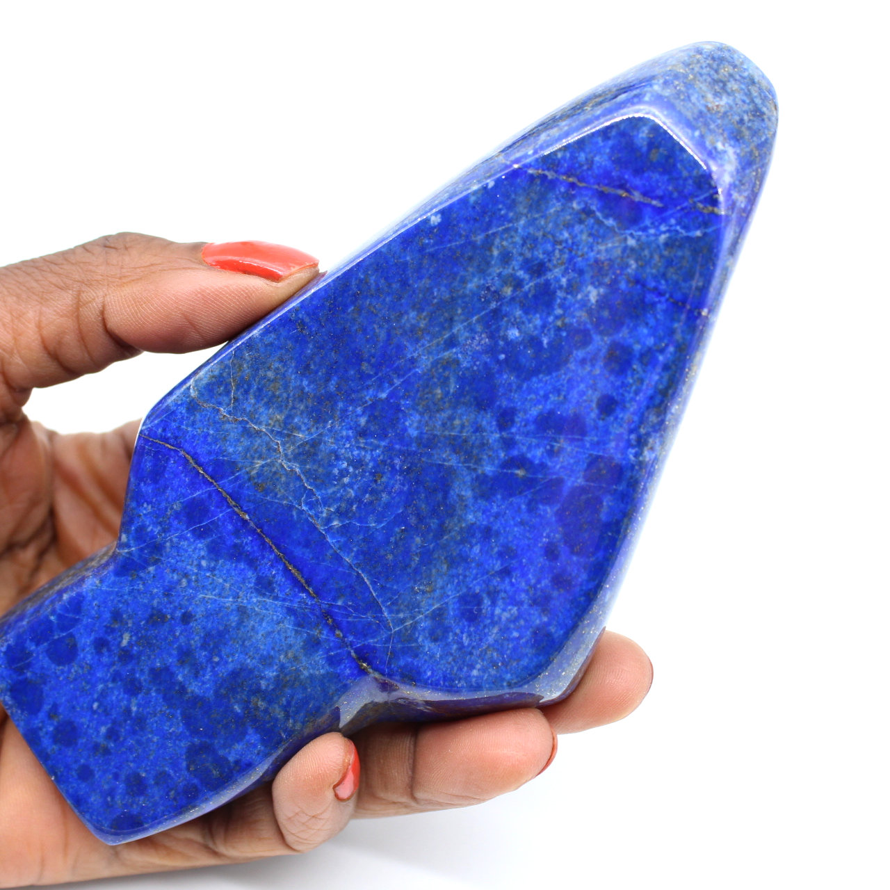 Gepolijste lapis lazuli voor decoratie
