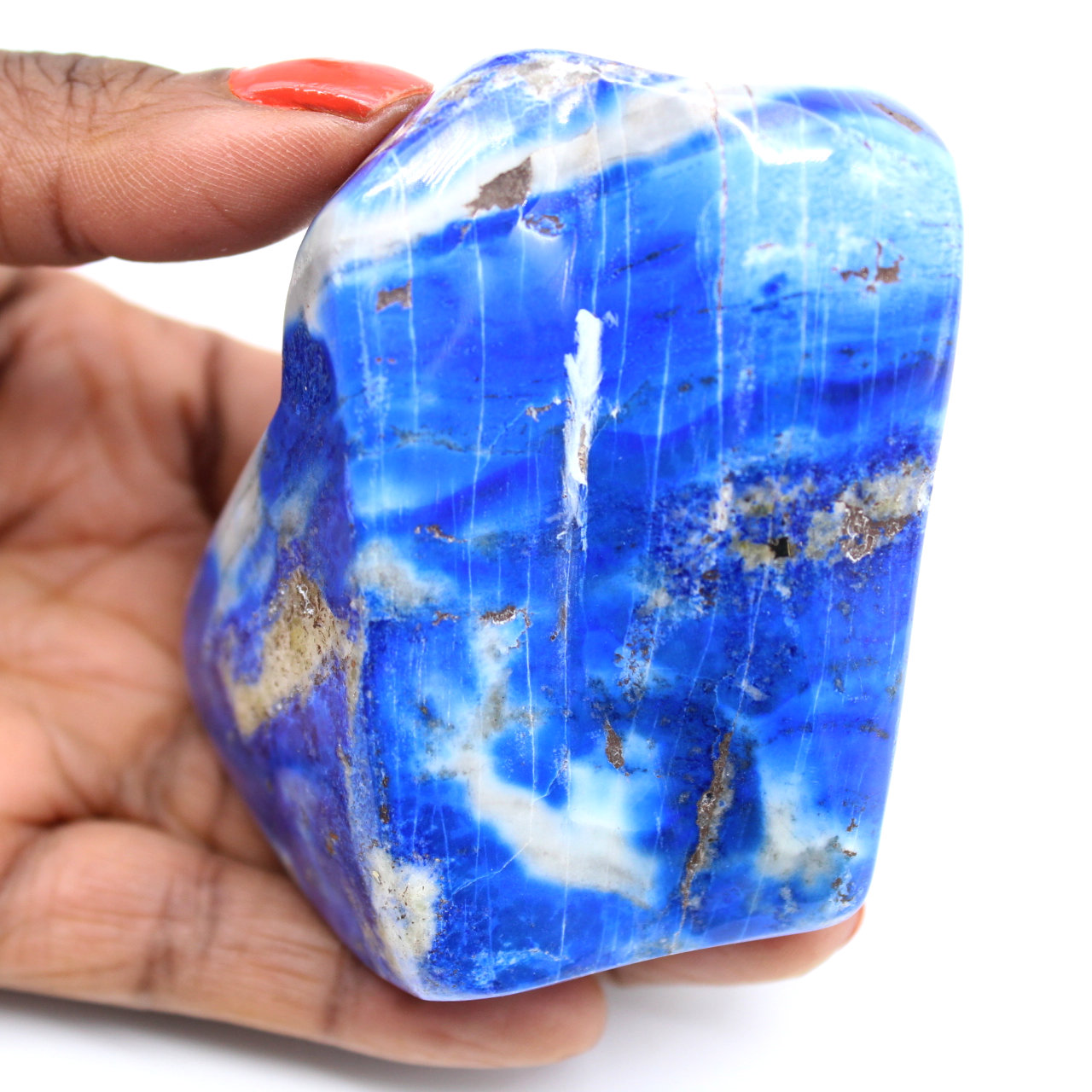 Gepolijste Lapis Lazuli-steen