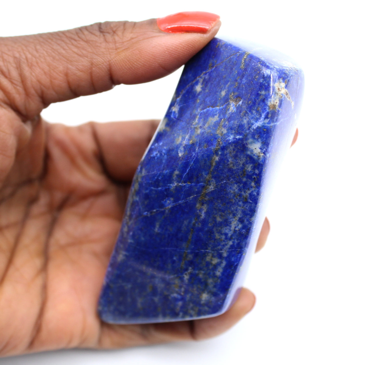 Gepolijst lapis lazuli blok