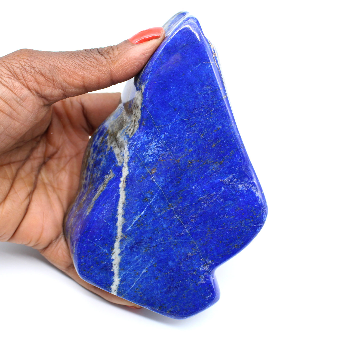 Lapis lazuli gepolijste steen