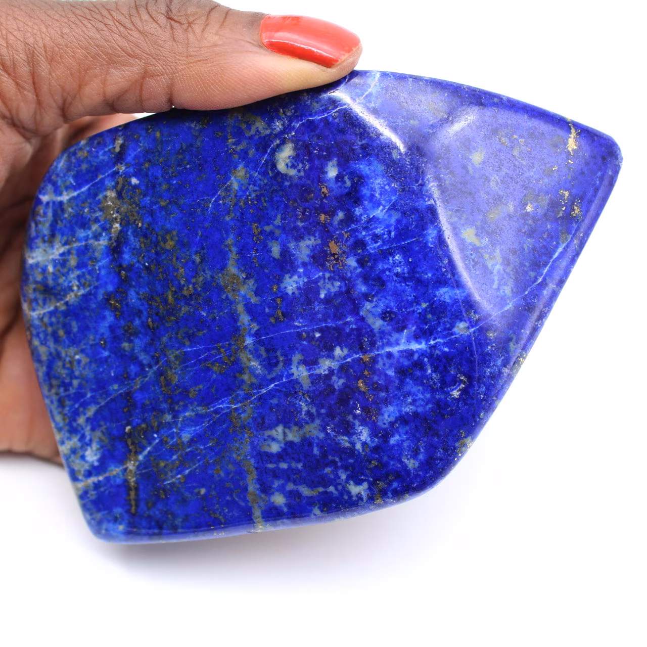 Gepolijste lapis lazuli voor decoratie
