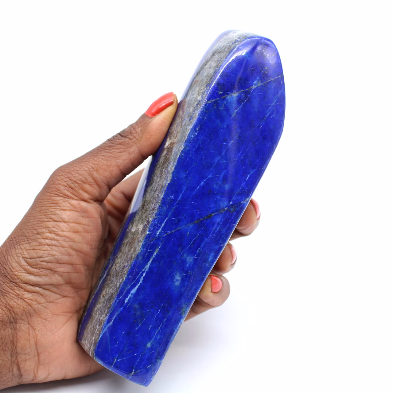 Lapis lazuli gepolijste steen
