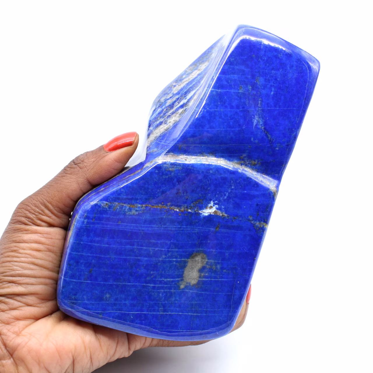 Grote vrije vorm in Lapis-lazuli