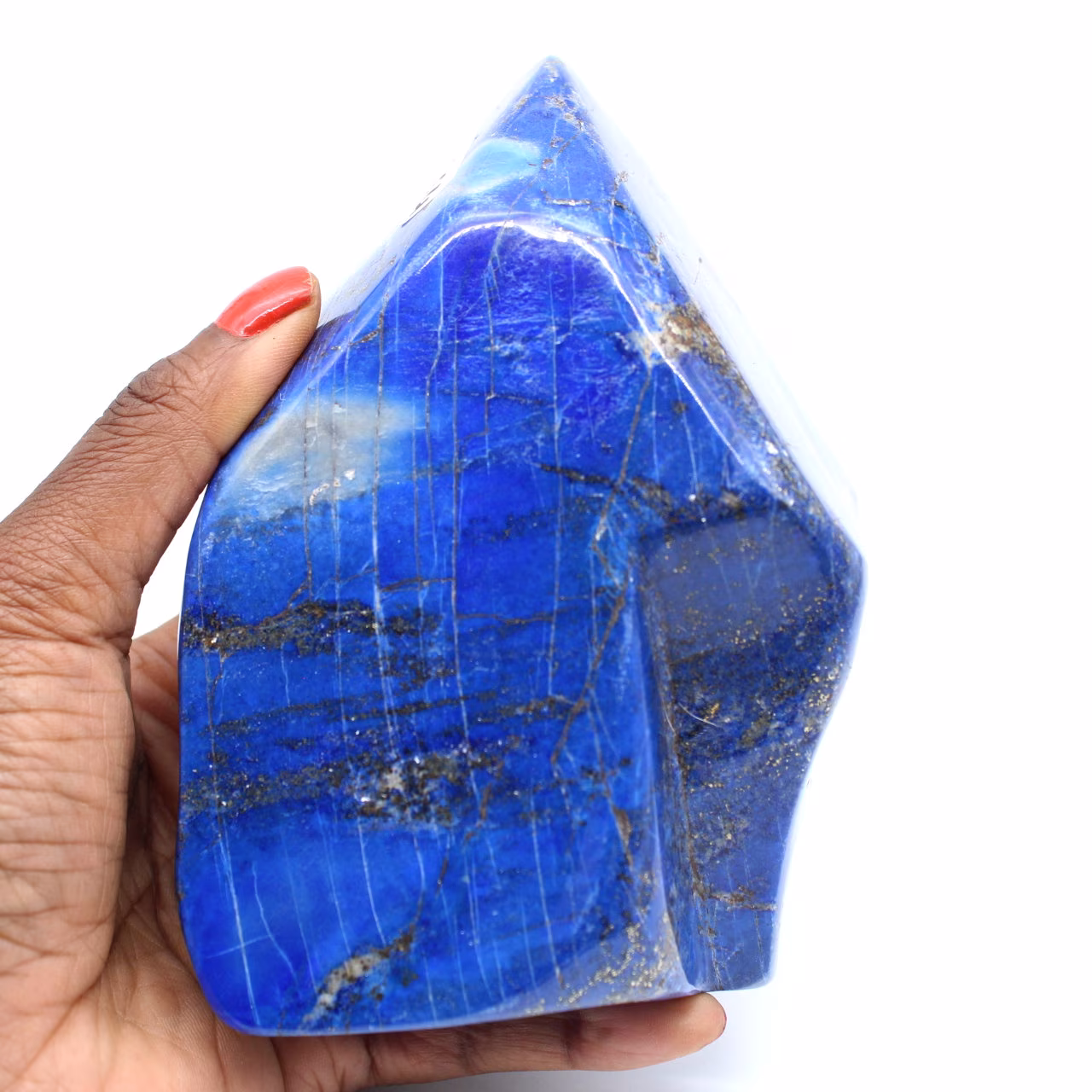 Grote Lapis Lazuli Steen Gepolijste Steen