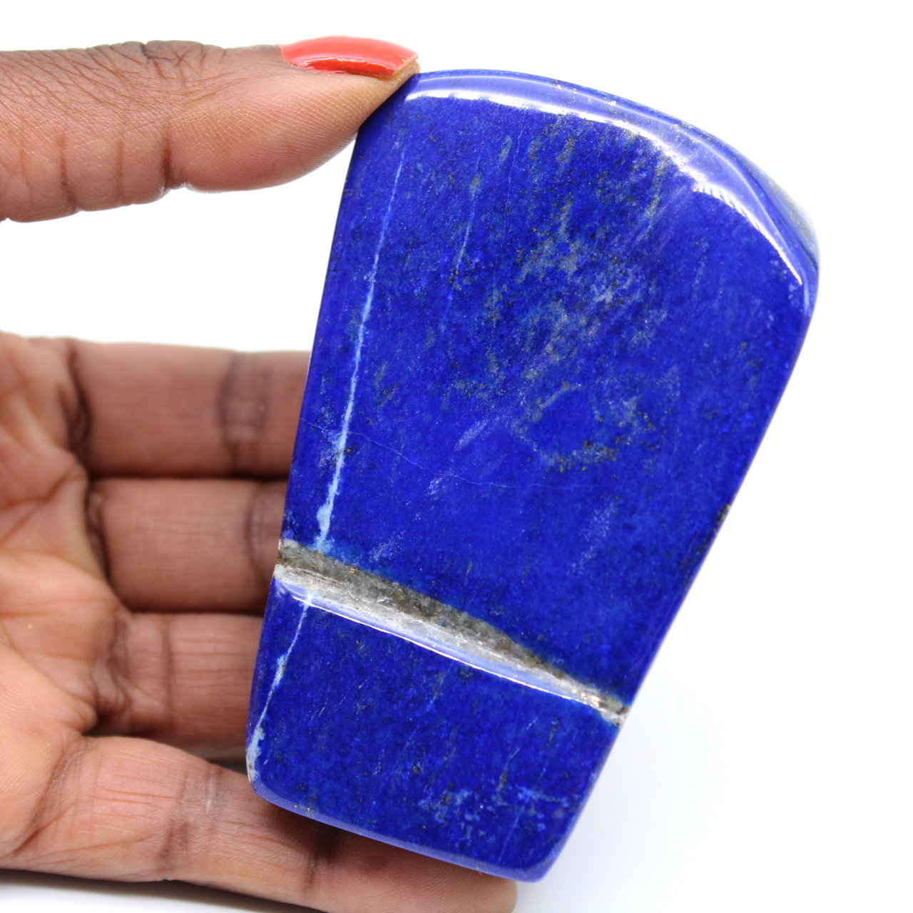Vrije vorm in Lapis-lazuli