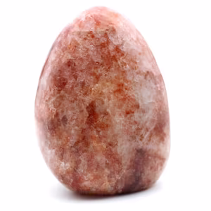 Vrije vorm rode kwarts