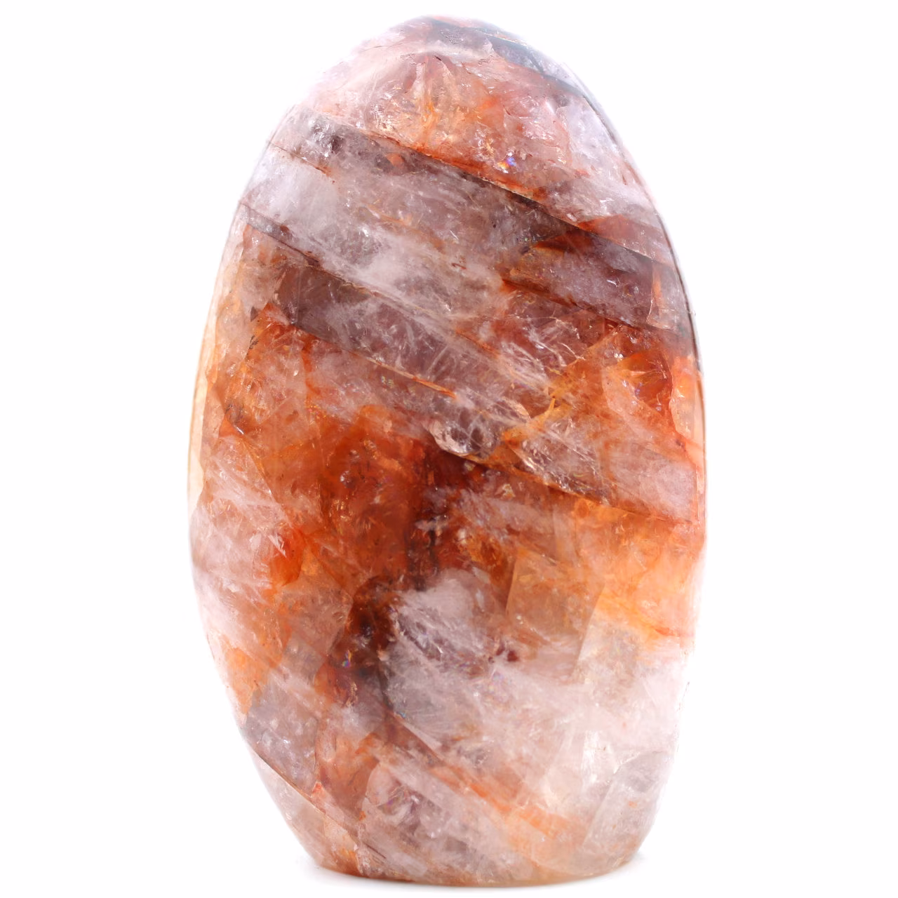 Piedra ornamental de cuarzo hematoide de Madagascar